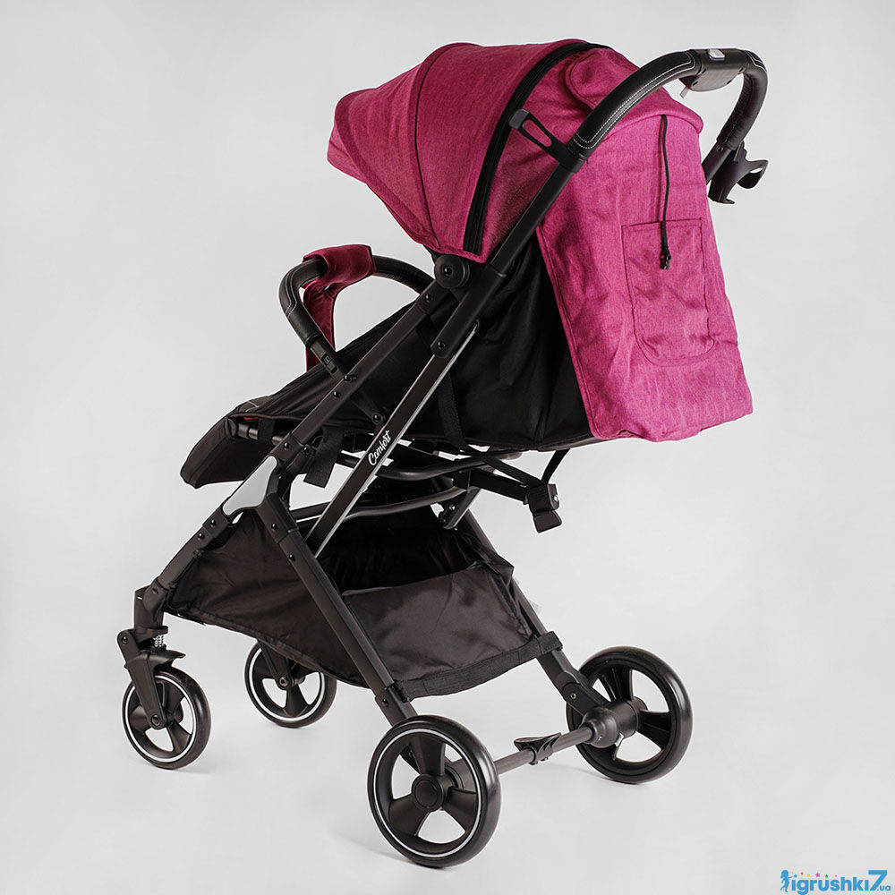 Візок прогулянковий дитячий JOY Comfort L-20115 6"/8" EVA колеса, регульована спинка, футкавер