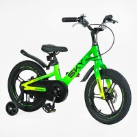Велосипед 2-х колісний 16" дюймів Corso Sky SK-16844 магнієва рама литі диски дискові гальма