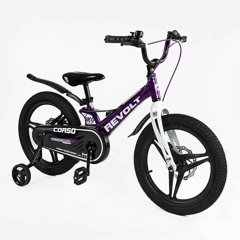 Велосипед 18" дюймів 2-х колісний Corso REVOLT MG-18855