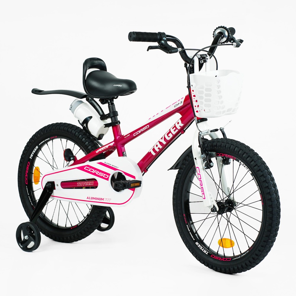 Велосипед 2-х колісний 18" CORSO TAYGER TG-21702