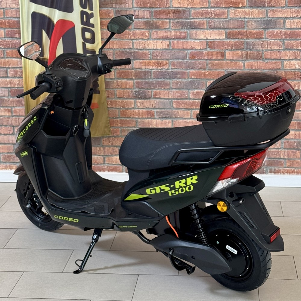 Електроскутер Corso GTS-RR Pro GTS-510226 1500W, акумулятор літій-залізо-фосфатний 72V/30Ah
