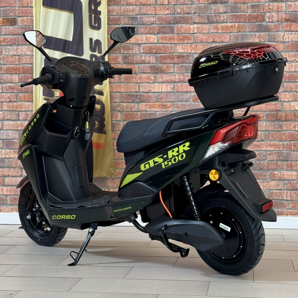 Електроскутер Corso GTS-RR Pro GTS-510226 1500W, акумулятор літій-залізо-фосфатний 72V/30Ah