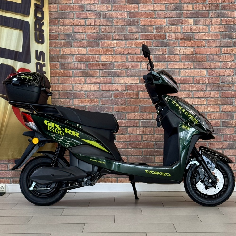 Електроскутер Corso GTS-RR Pro GTS-510226 1500W, акумулятор літій-залізо-фосфатний 72V/30Ah