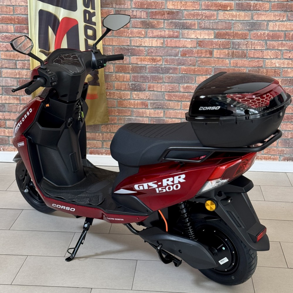 Електроскутер Corso GTS-RR Pro GTS-941087 1500W, акумулятор літій-залізо-фосфатний 72V/30Ah