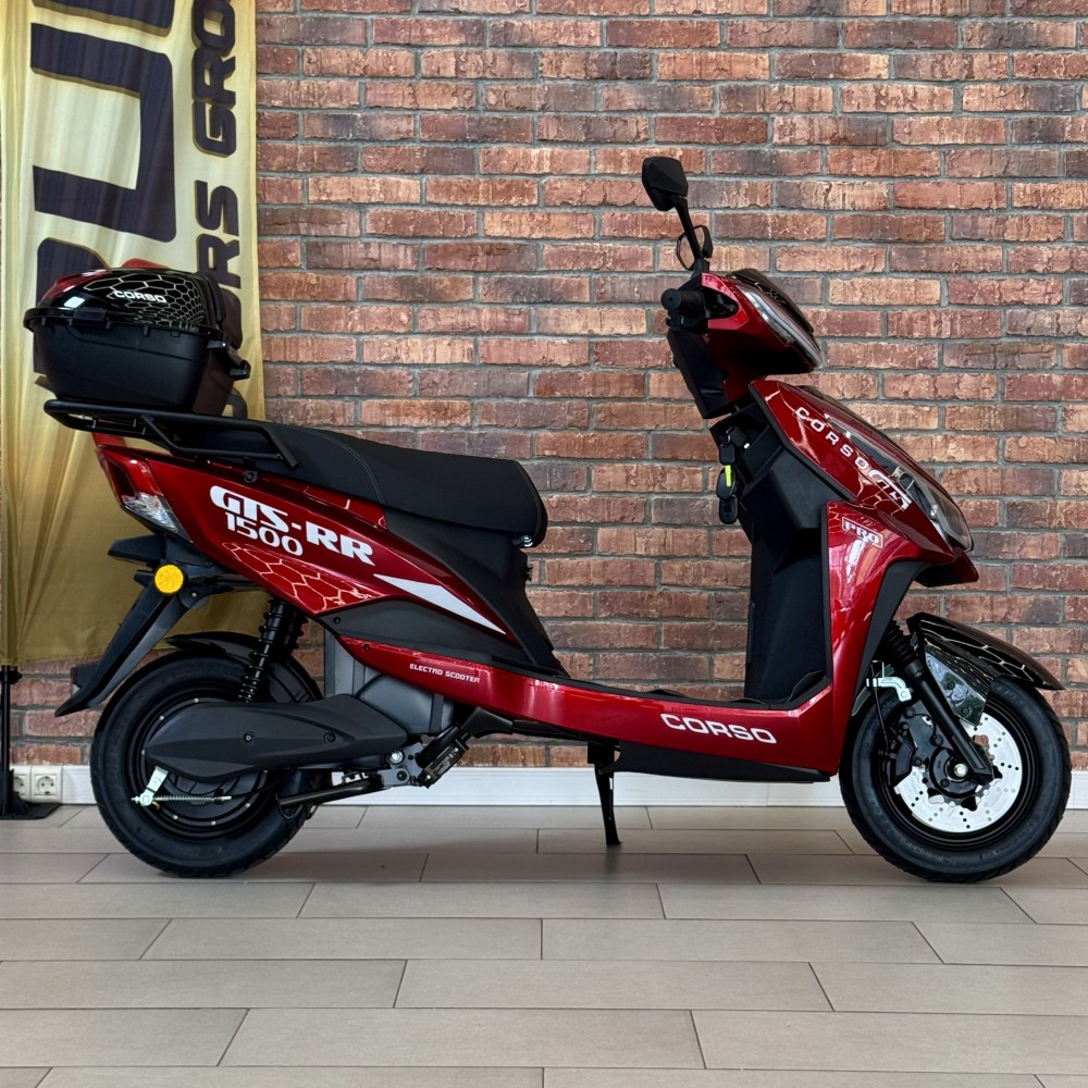 Електроскутер Corso GTS-RR Pro GTS-941087 1500W, акумулятор літій-залізо-фосфатний 72V/30Ah