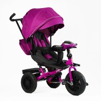 Велосипед 3-х кол. BestTrike Perfetto 8066/713-29, поворотне сидіння, надувки, кошик, музична фара, Bluetooth, USB