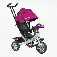 Велосипед триколісний Best Trike 6588/64-973 з EVA-колесами (25 см/20 см), музичною фарою, USB і Bluetooth