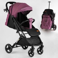 Візок прогулянковий дитячий JOY Comfort L-30201 6"/8" EVA колеса, регульована спинка, футкавер