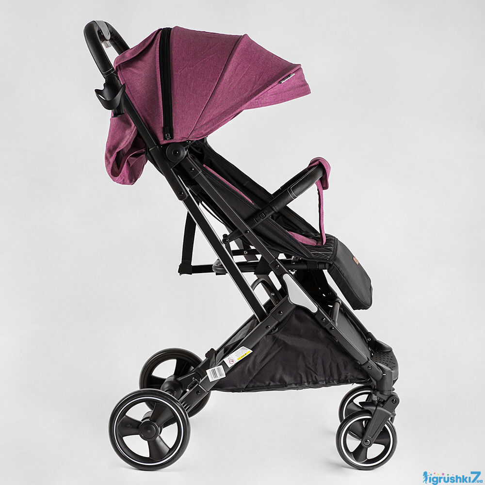 Візок прогулянковий дитячий JOY Comfort L-30201 6"/8" EVA колеса, регульована спинка, футкавер