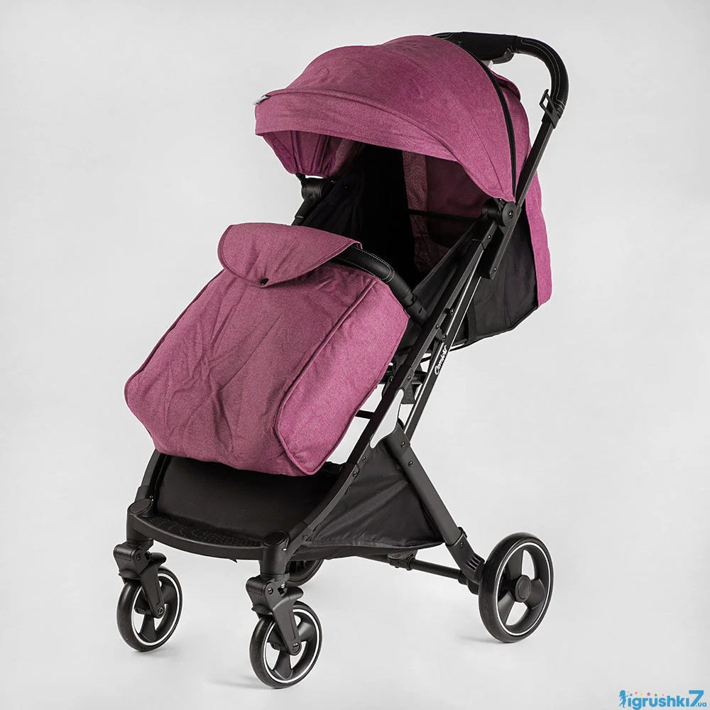 Візок прогулянковий дитячий JOY Comfort L-30201 6"/8" EVA колеса, регульована спинка, футкавер
