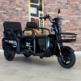 Електричний трицикл Corso SIG-7 SG-640290 1200W 72V/23Ah, 3 місця, колеса 10", LED фари, сигналізація, кошик