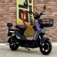 Електричний мопед Corso Swift SW-500632 500W 60V/20Ah, макс. швидкість 30 км/год, педальний привід, LED дисплей, кошик