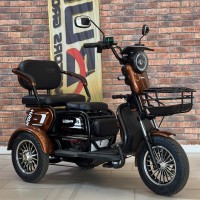 Електричний трицикл Corso Logan LN-120073, 1200W 72V/23Ah, 3 місця, LED фара, сигналізація