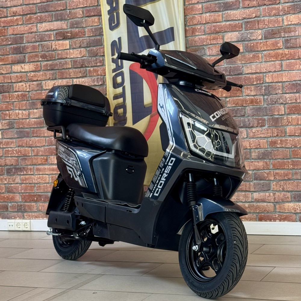 Електроскутер Corso Condor CD-901827 1500W, LiFePO4 72V/30Ah, швидкість до 60 км/год, запас ходу 105 км