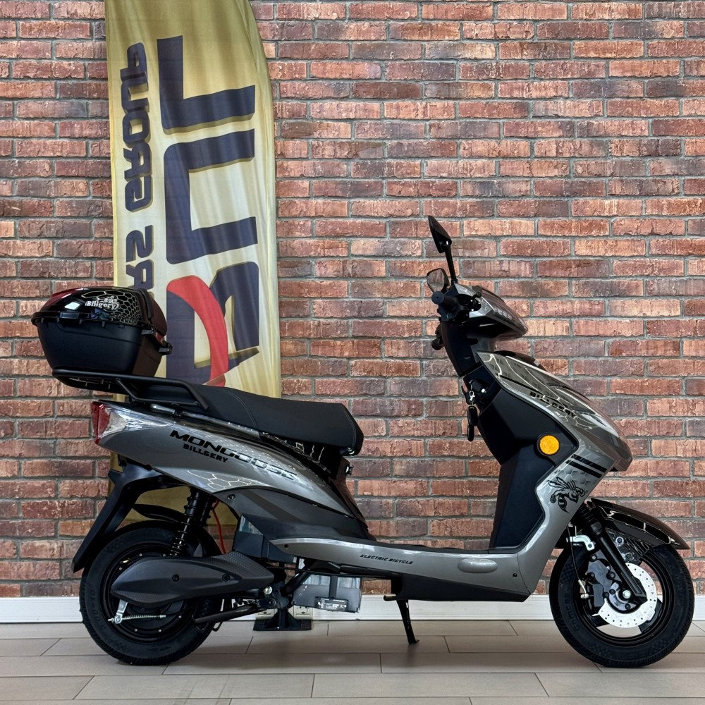 Електроскутер Billgery Mongoose MS-133516, 1200W акумулятор 72V/25Ah, LED-освітлення, до 57 км/год, запас ходу 72 км
