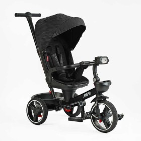 Велосипед 9155/365-12 BestTrike "Marco" поворотне сидіння, складне кермо, колеса з прогумованим PU, кошик, телескопічна ручка, фара музична