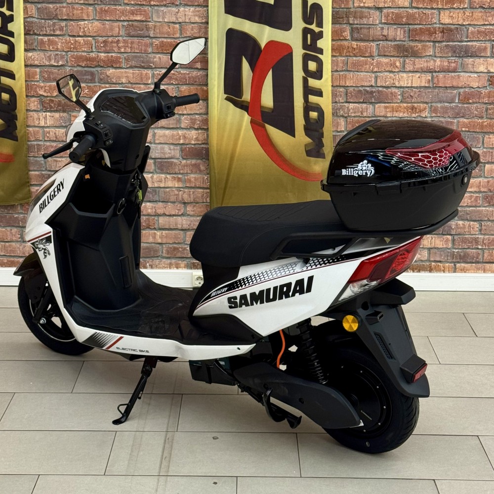 Електроскутер Billgery Samurai SM-877611, 1500W акумулятор 72V/25Ah, LED-освітлення, до 55 км/год, запас ходу 65 км