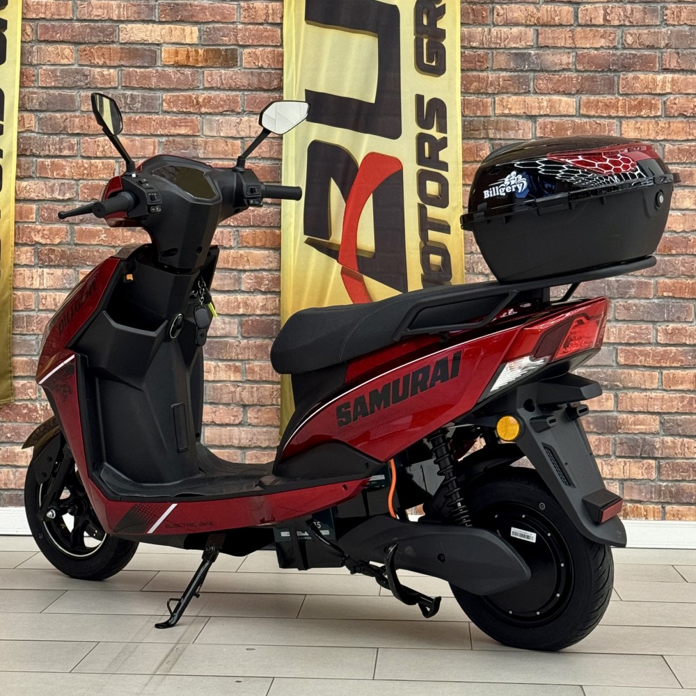 Електроскутер Billgery Samurai SM-551008, 1500W акумулятор 72V/25Ah, LED-освітлення, до 55 км/год, запас ходу 65 км