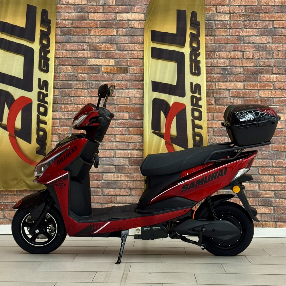Електроскутер Billgery Samurai SM-551008, 1500W акумулятор 72V/25Ah, LED-освітлення, до 55 км/год, запас ходу 65 км