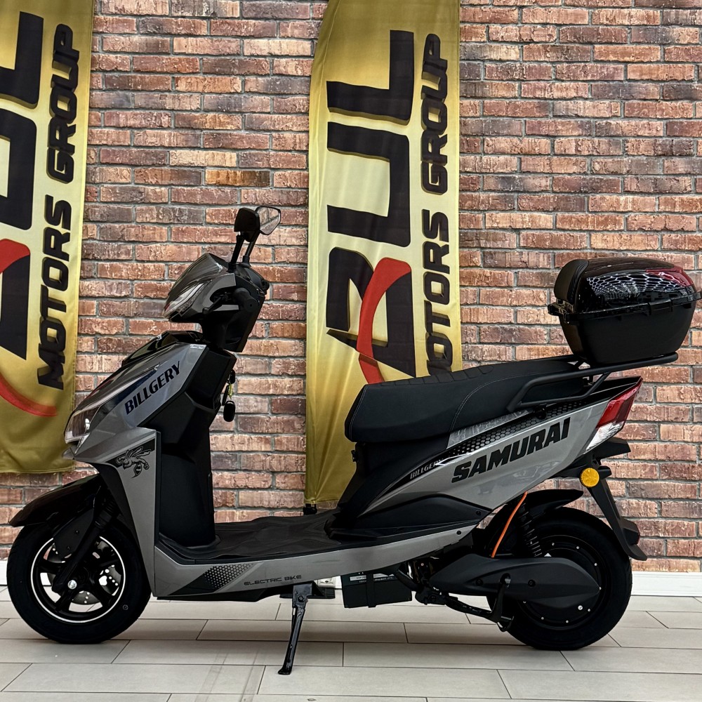 Електроскутер Billgery Samurai SM-900405, 1500W акумулятор 72V/25Ah, LED-освітлення, до 55 км/год, запас ходу 65 км