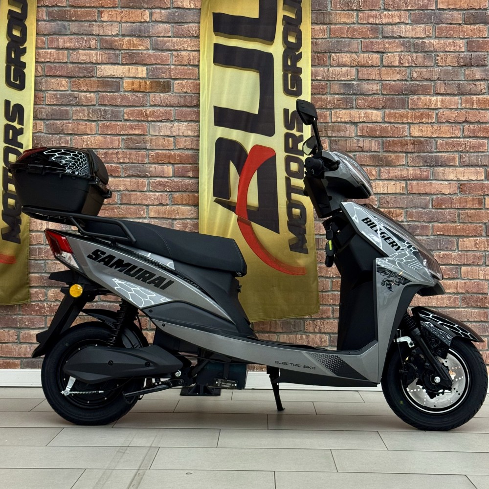 Електроскутер Billgery Samurai SM-900405, 1500W акумулятор 72V/25Ah, LED-освітлення, до 55 км/год, запас ходу 65 км