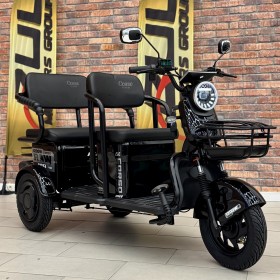 Електричний трицикл Corso «RAW» RW-411587  + 1 ЯЩИК АКУМ, двигун 1200W, акумулятор 72V/23Ah графеновий, колеса 300-10, в коробці