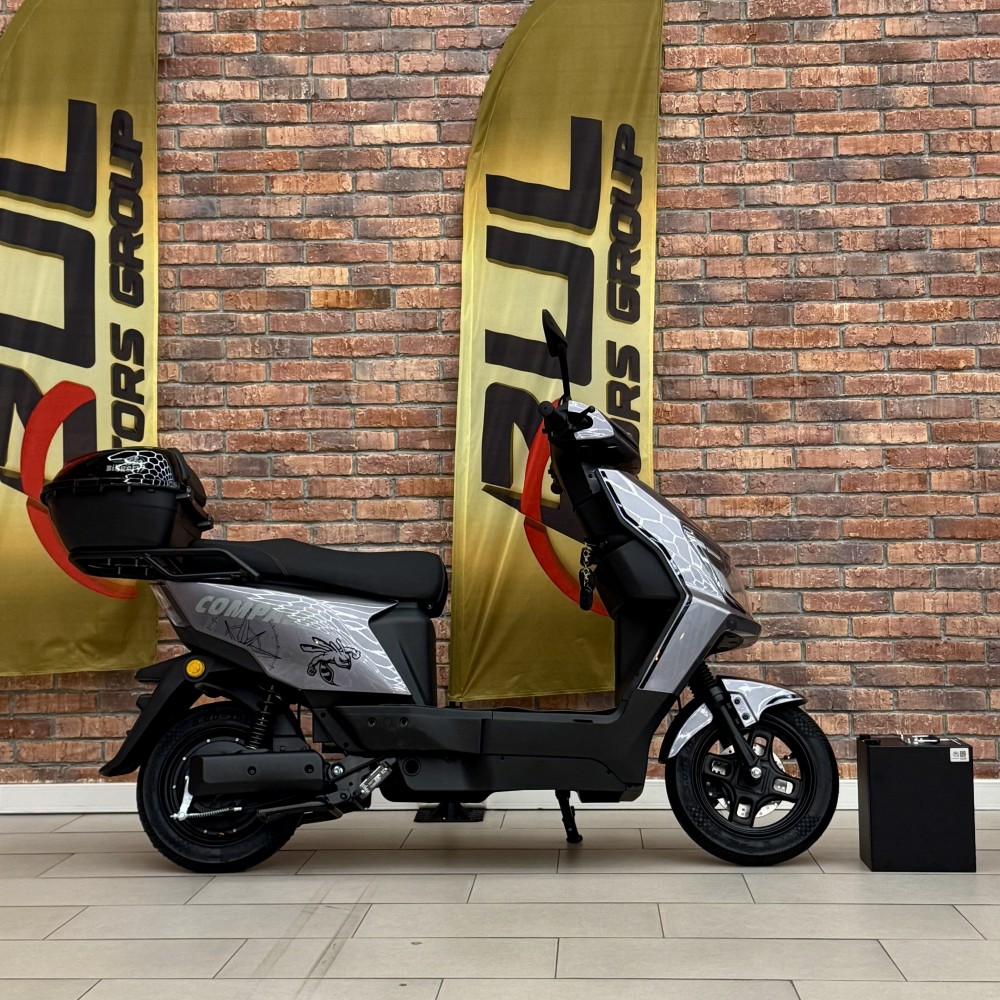 Електроскутер Billgery Compass CS-764645 двигун 1500W акумулятор LiFePO₄ 72V/30Ah до 70 км/год запас ходу 105 км