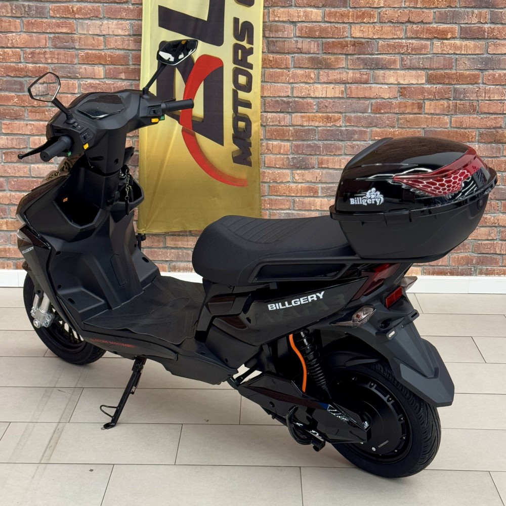 Електроскутер Billgery Avatar VT-625304 двигун 2500W акумулятор LiFePO₄ 72V/30Ah до 70 км/год запас ходу 90 км