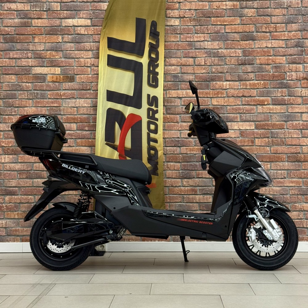 Електроскутер Billgery Avatar VT-625304 двигун 2500W акумулятор LiFePO₄ 72V/30Ah до 70 км/год запас ходу 90 км