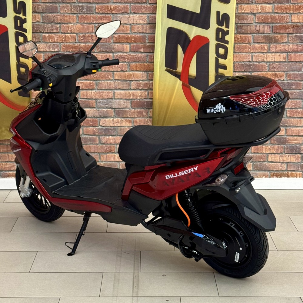 Електроскутер Billgery Avatar VT-314202 двигун 2500W акумулятор LiFePO₄ 72V/30Ah до 70 км/год запас ходу 90 км