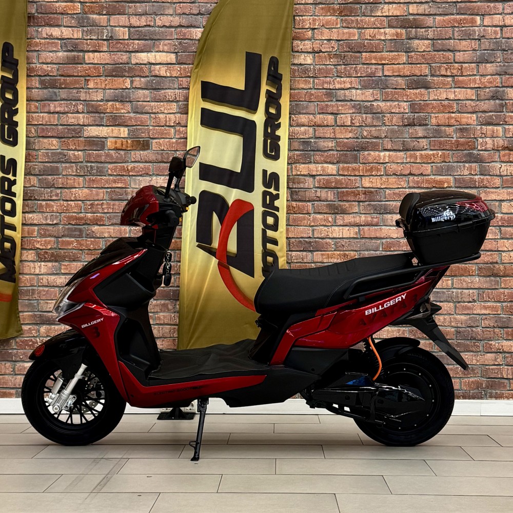 Електроскутер Billgery Avatar VT-314202 двигун 2500W акумулятор LiFePO₄ 72V/30Ah до 70 км/год запас ходу 90 км
