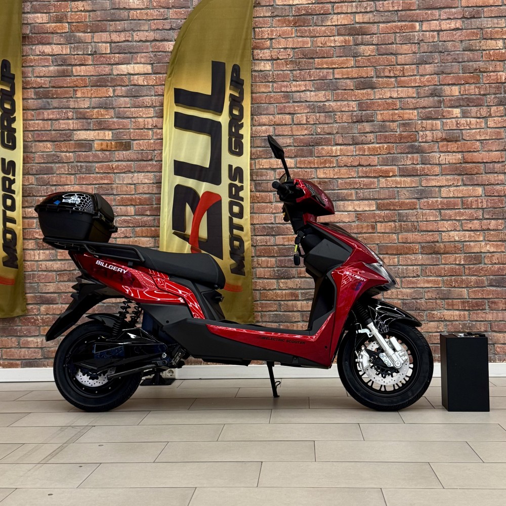 Електроскутер Billgery Avatar VT-314202 двигун 2500W акумулятор LiFePO₄ 72V/30Ah до 70 км/год запас ходу 90 км