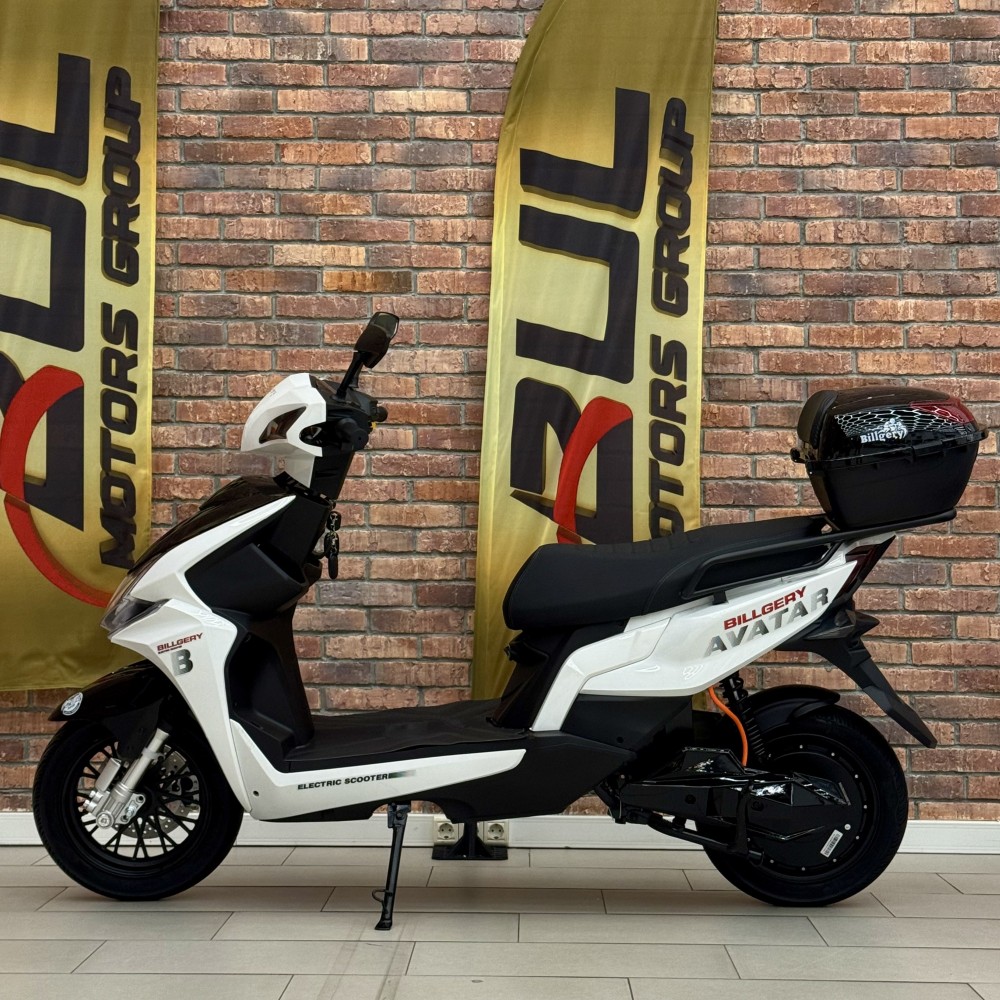 Електроскутер Billgery Avatar VT-937048 двигун 2500W акумулятор LiFePO₄ 72V/30Ah до 70 км/год запас ходу 90 км