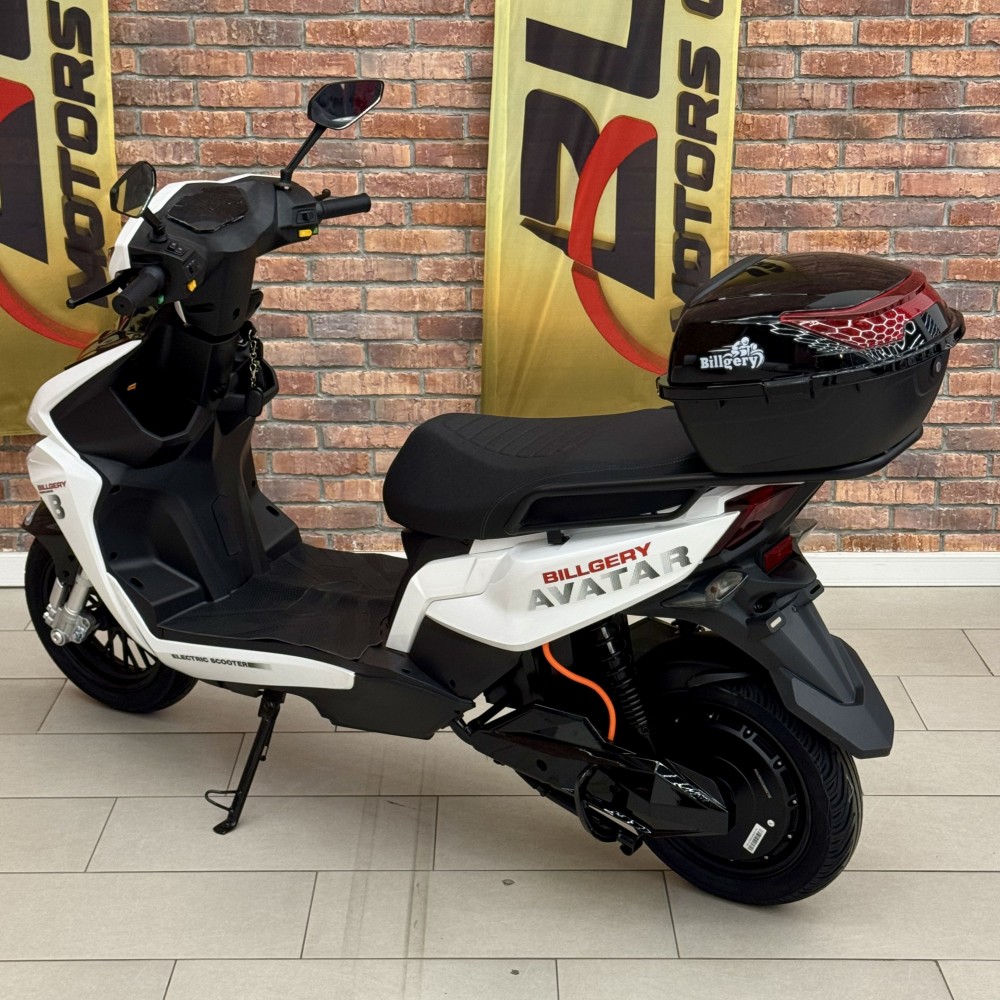 Електроскутер Billgery Avatar VT-937048 двигун 2500W акумулятор LiFePO₄ 72V/30Ah до 70 км/год запас ходу 90 км