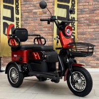 Електричний трицикл Billgery Mozart MR-648203, двигун 1200W, акумулятор графеновий 72V/23Ah, колеса 300-10