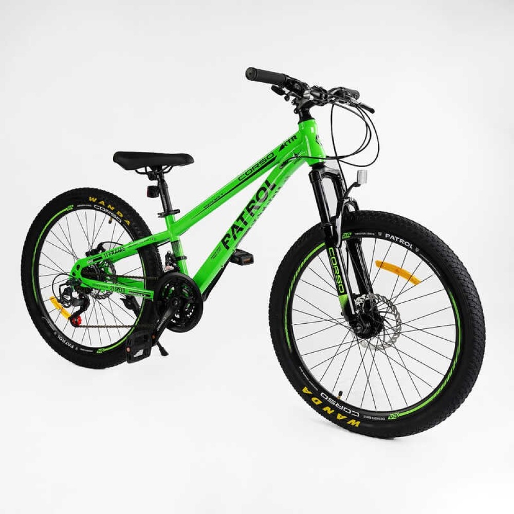 Велосипед Спортивний Corso PATROL 24" дюйми PL-24180