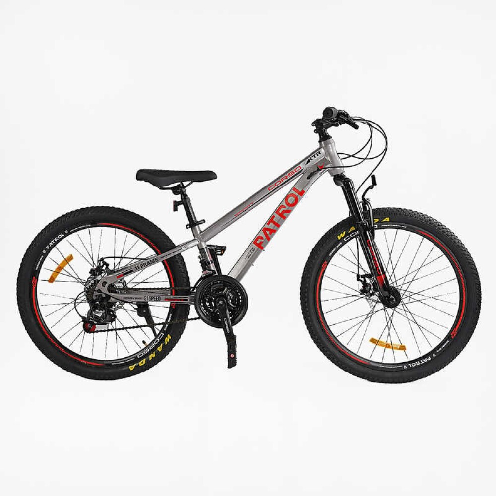 Велосипед Спортивний Corso PATROL 24" дюйми PL-24849