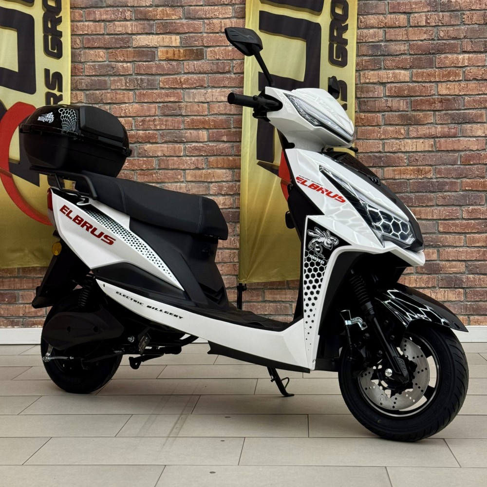 Електроскутер Billgery Elbrus LB-801063 двигун 2000W акумулятор LiFePO₄ 72V/30Ah до 60 км/год, запас ходу 90 км