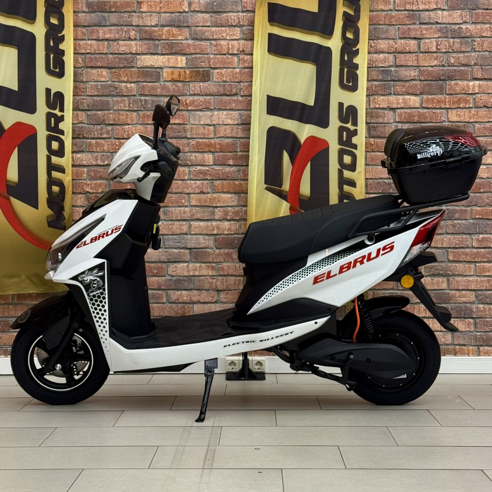 Електроскутер Billgery Elbrus LB-801063 двигун 2000W акумулятор LiFePO₄ 72V/30Ah до 60 км/год, запас ходу 90 км