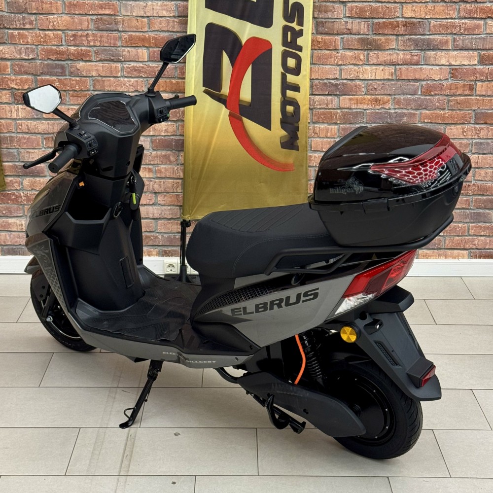 Електроскутер Billgery Elbrus LB-408024 двигун 2000W акумулятор LiFePO₄ 72V/30Ah до 60 км/год, запас ходу 90 км