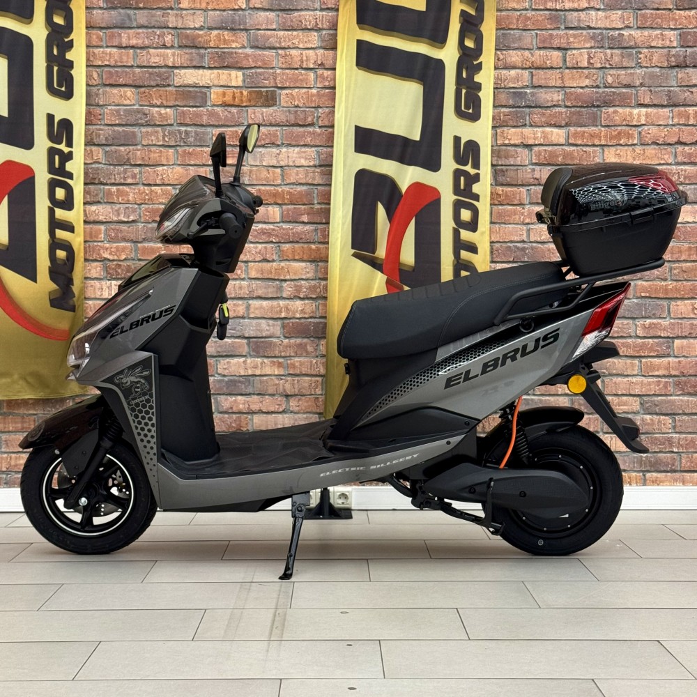 Електроскутер Billgery Elbrus LB-408024 двигун 2000W акумулятор LiFePO₄ 72V/30Ah до 60 км/год, запас ходу 90 км