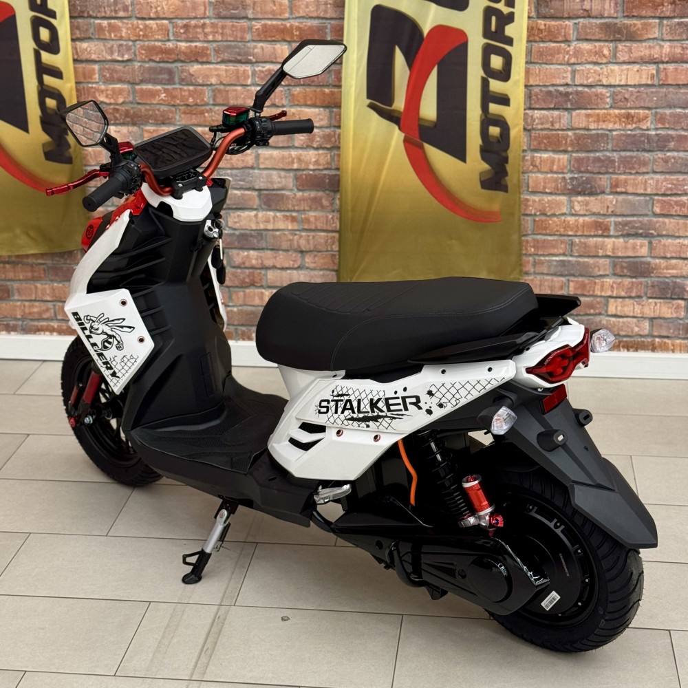 Електроскутер Billgery Stalker SL-160882 двигун 2500W акумулятор LiFePO₄ 72V/40Ah до 70 км/год, запас ходу 110 км