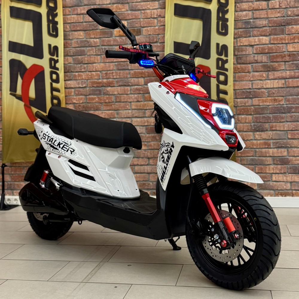 Електроскутер Billgery Stalker SL-160882 двигун 2500W акумулятор LiFePO₄ 72V/40Ah до 70 км/год, запас ходу 110 км