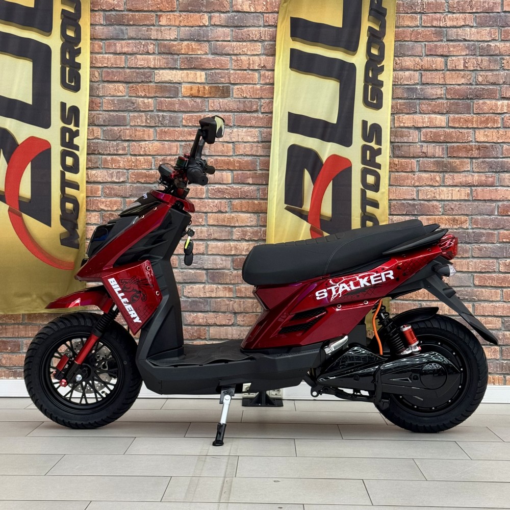Електроскутер Billgery Stalker SL-155413 двигун 2500W акумулятор LiFePO₄ 72V/40Ah до 70 км/год, запас ходу 110 км