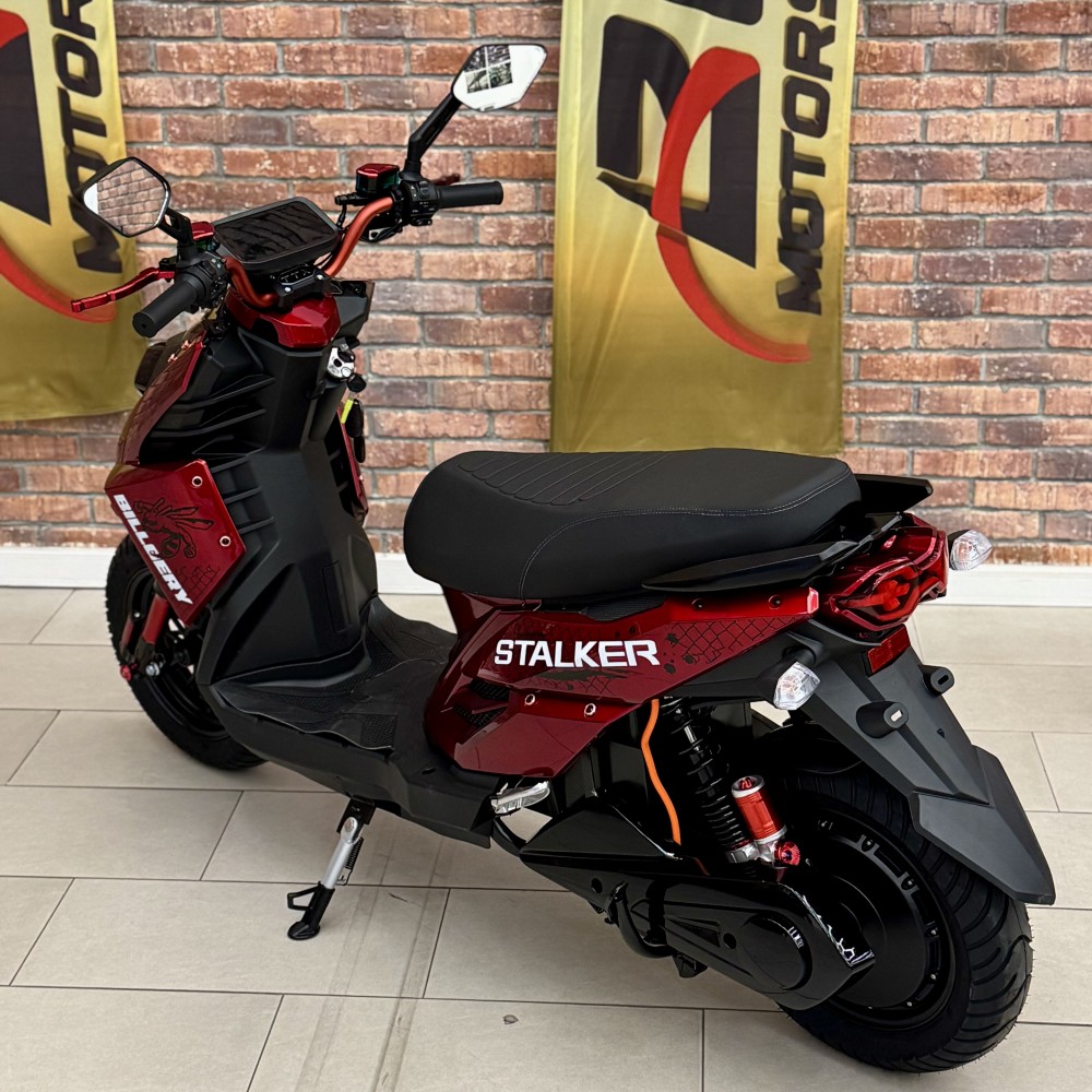 Електроскутер Billgery Stalker SL-155413 двигун 2500W акумулятор LiFePO₄ 72V/40Ah до 70 км/год, запас ходу 110 км
