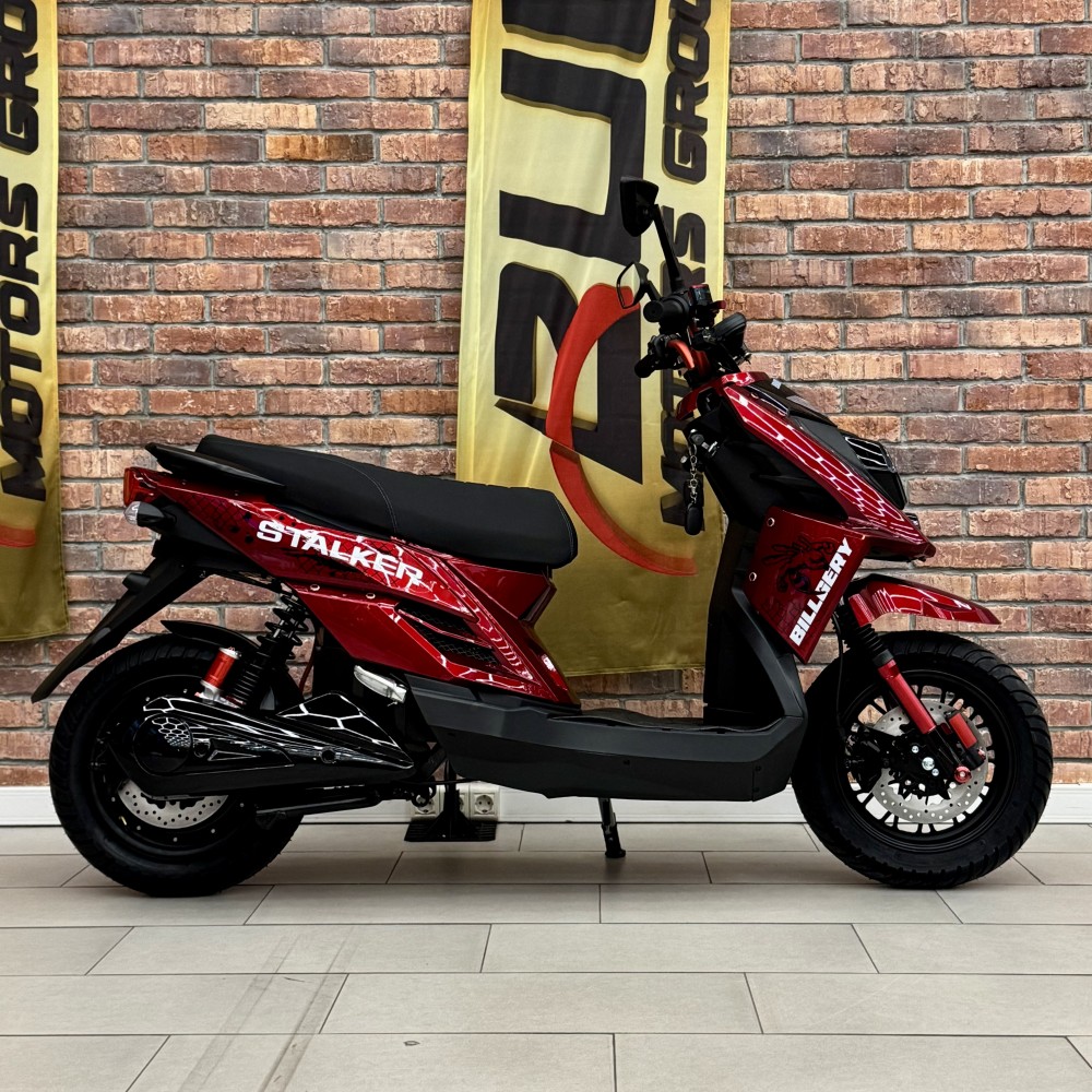 Електроскутер Billgery Stalker SL-155413 двигун 2500W акумулятор LiFePO₄ 72V/40Ah до 70 км/год, запас ходу 110 км