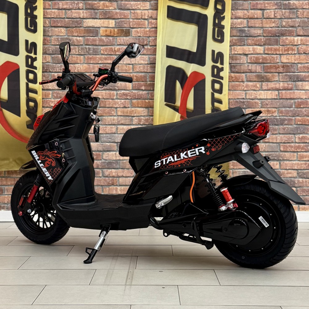 Електроскутер Billgery Stalker SL-673392 двигун 2500W акумулятор LiFePO₄ 72V/40Ah до 70 км/год, запас ходу 110 км