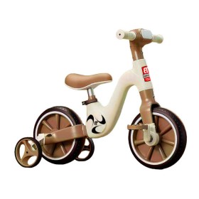 Велосипед-трансформер Best Trike BT-16530 (1) колеса 10", українське озвучування, з’ємні педалі, з’ємні допоміжні бокові колеса, в коробці