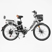 Електровелосипед Corso «ROCCO» 26" RC-26210, рама сталева, двигун 500W, акумулятор 48V20AH, кошик