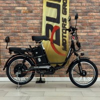 Електровелосипед Corso «Powerfull» 20" дюймів FW-51912 ТЕМНО-СИНІЙ, рама алюмінієва, двигун 800W